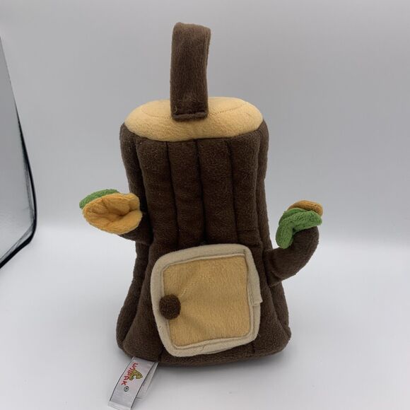 Unipak Plush Tree Trunk House w/ Door Trunk Only Brown Mini Plush Holder - Picture 1 of 10